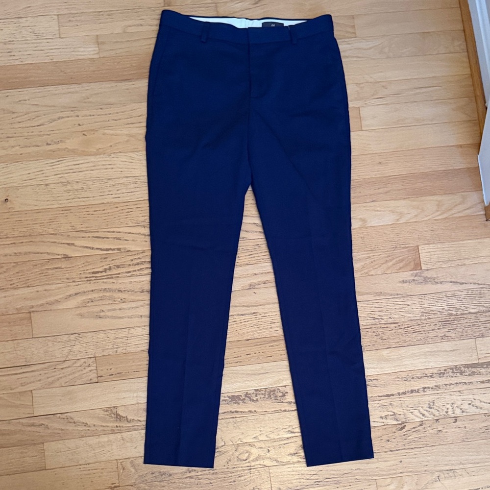 H&M Men's Navy Dress Pants